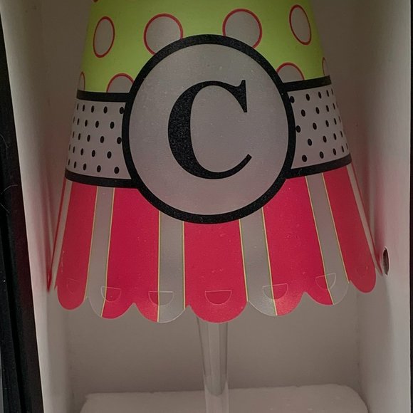 Cypress home wine glass table lamp Decor NIB - Picture 2 of 4